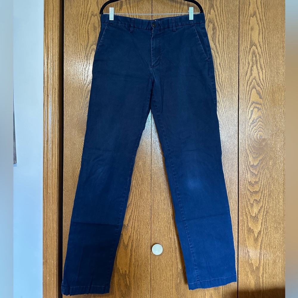 Men's Navy Blue Gap Chino Pants